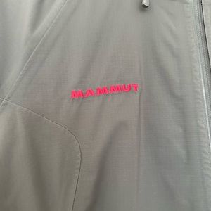 Mammut waterproof rain jacket